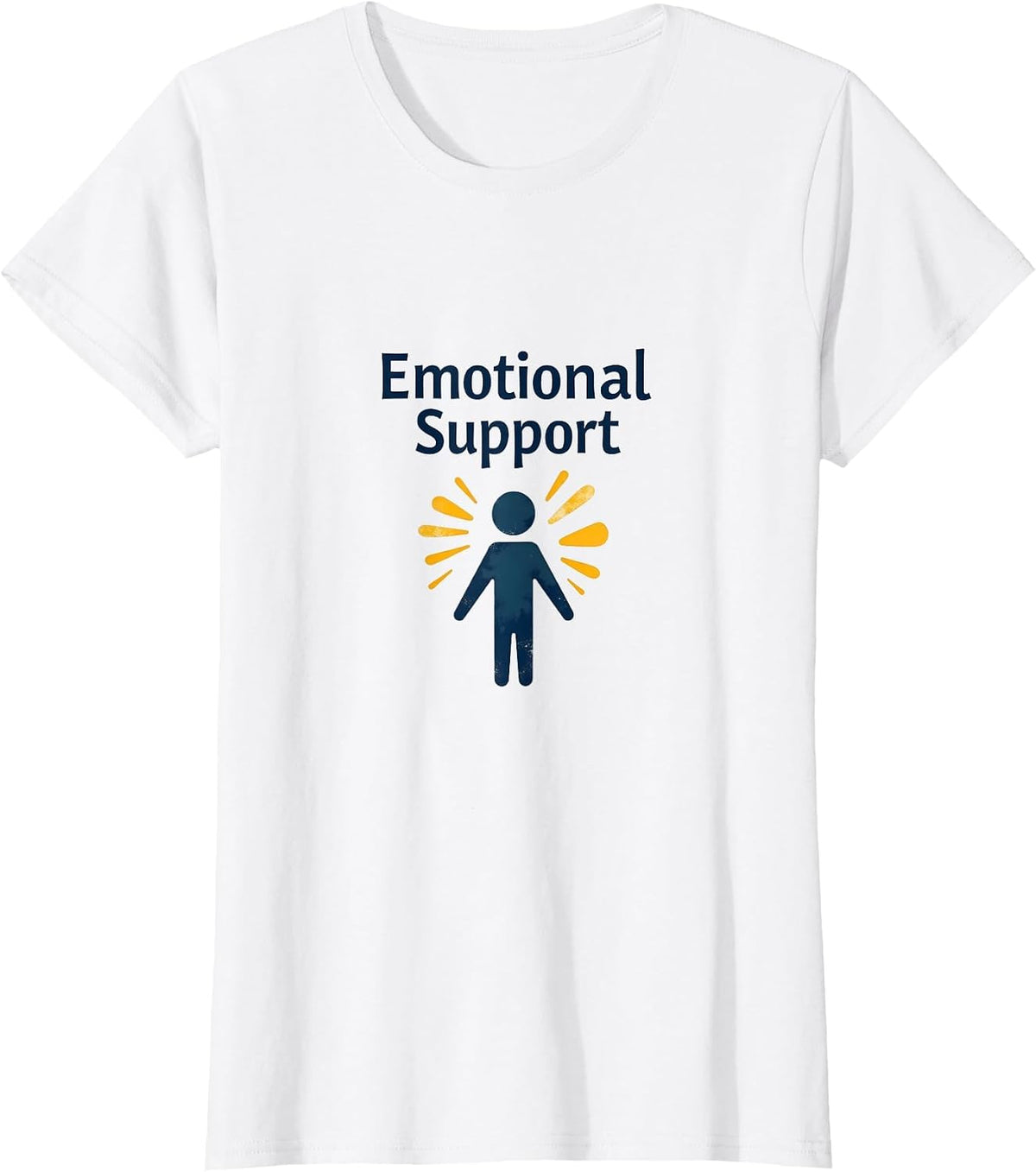 Self-Love & Mental Health T-Shirt - White-emotional Support Icon Mental Health Wellness