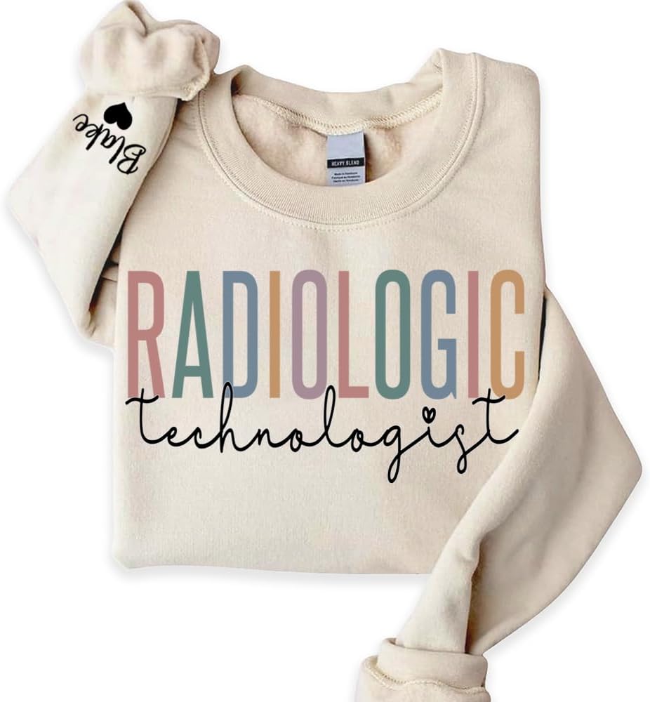 Personalized Profession Sweatshirt, Custom Job Title Crewneck, Healthcare, Education, Wellness, Realtor Gift - Radiologic