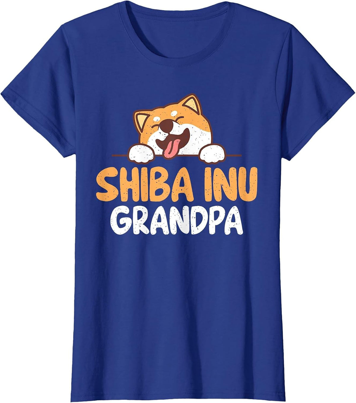 Shiba Inu Grandpa T-Shirt - Royal Blue