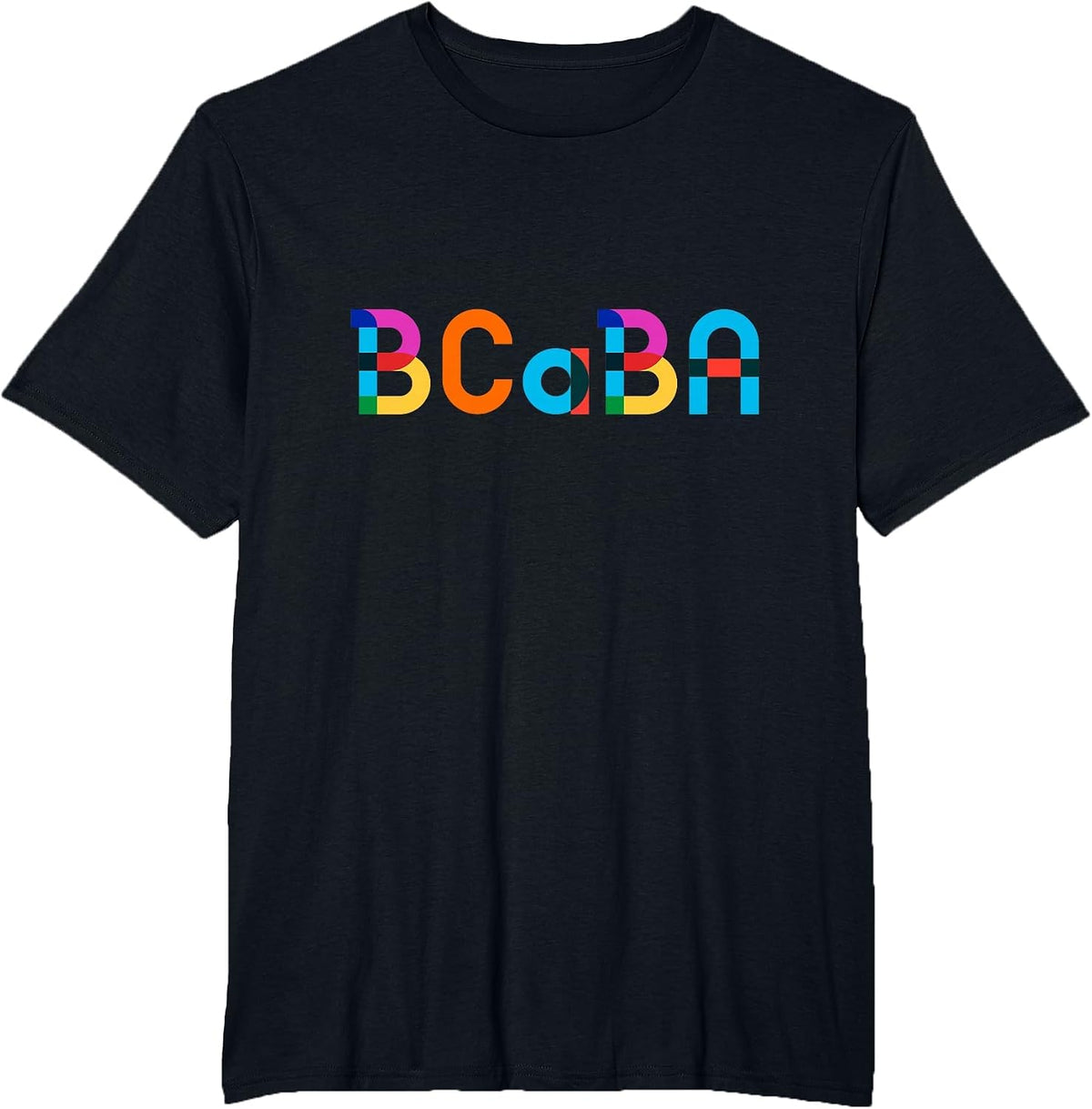 BCaBA Behavior Analysis ABA Gay Pride Month Shirt T-Shirt - Black