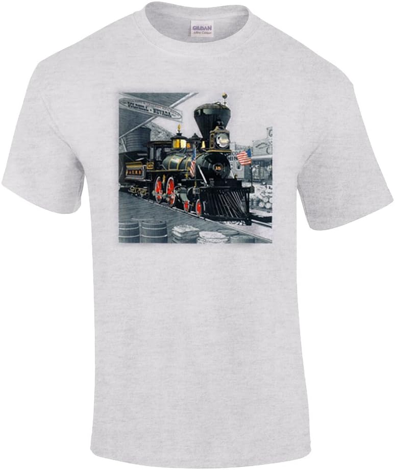 Daylight Sales Virginia and Truckee Authentic Railroad T-Shirt [57] - Kids Grey
