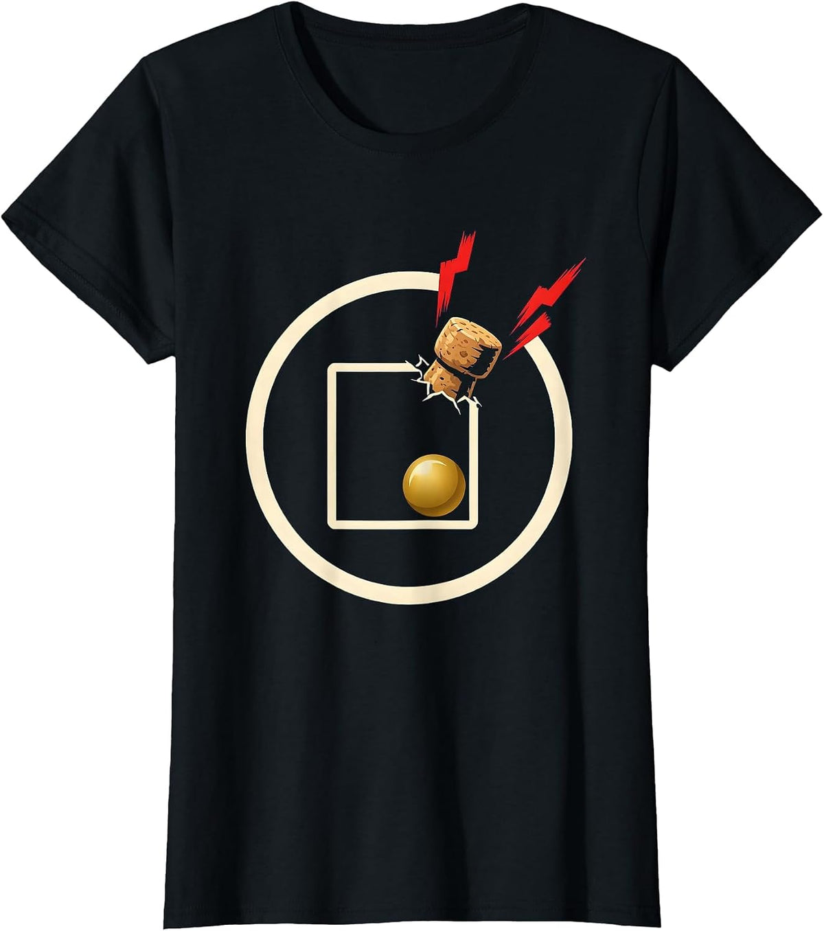 Periodic Table Element Seal Science Nerd Humor T-Shirt - Black