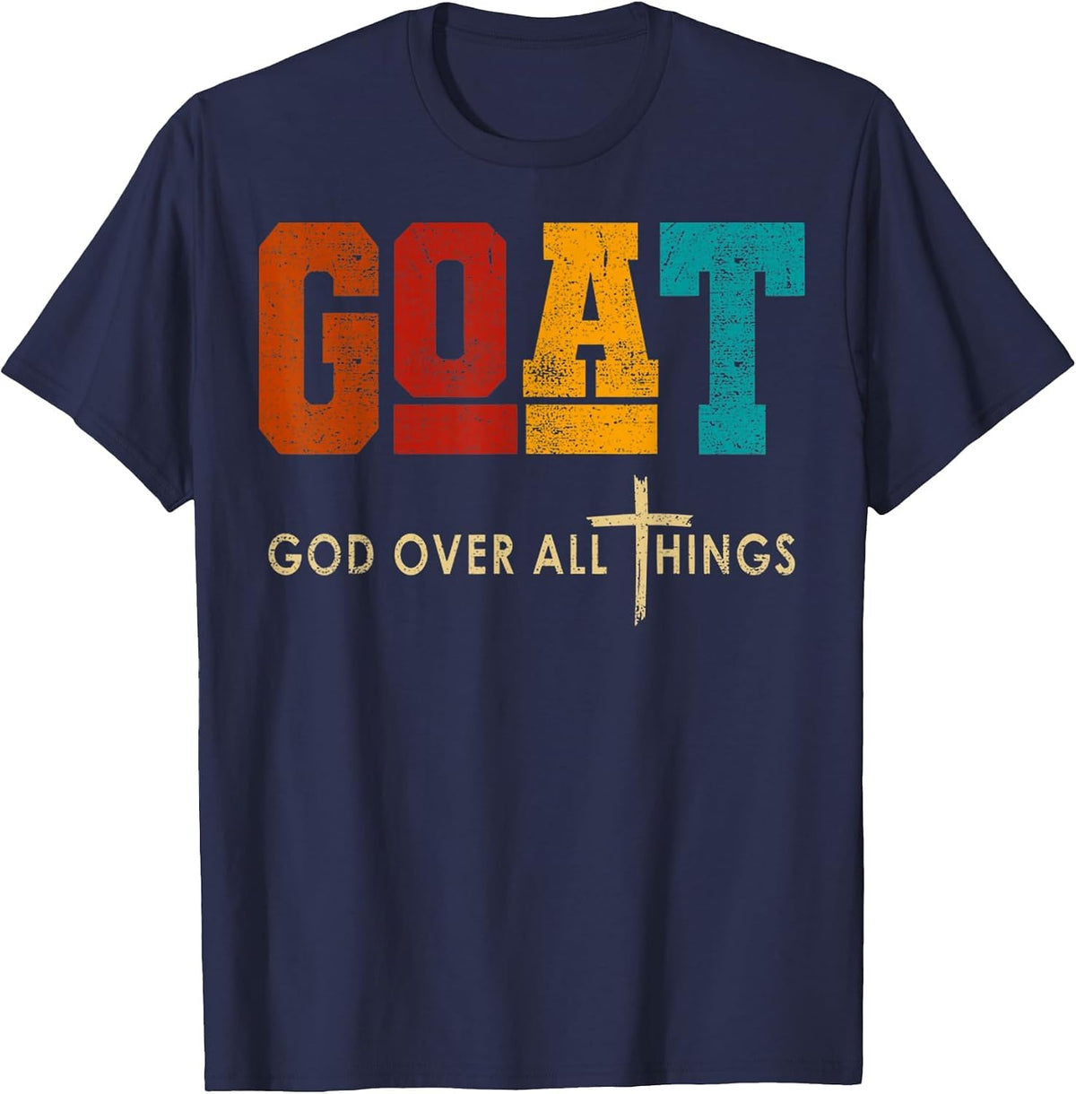 Christian T-Shirt - Navy Blue