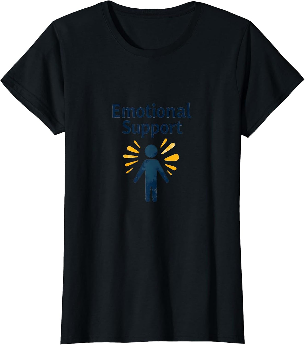 Self-Love & Mental Health T-Shirt - Black-emotional Support Icon Mental Health Wellness