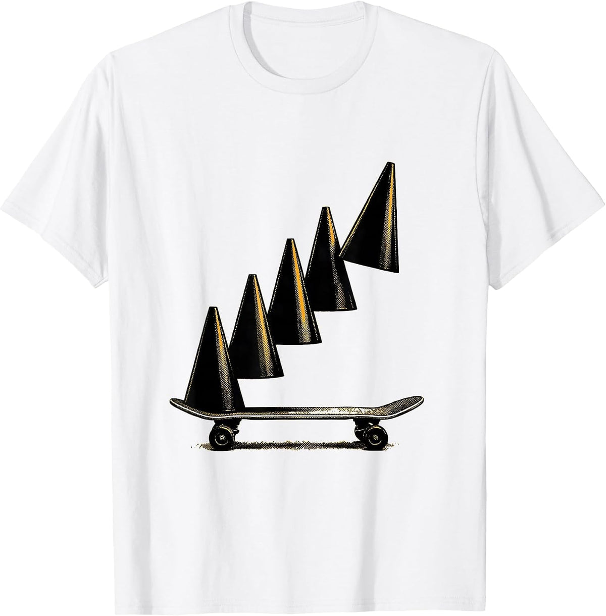 Men's Therapy Cone Occupational Therapy Humor OT Month T-Shirt - White