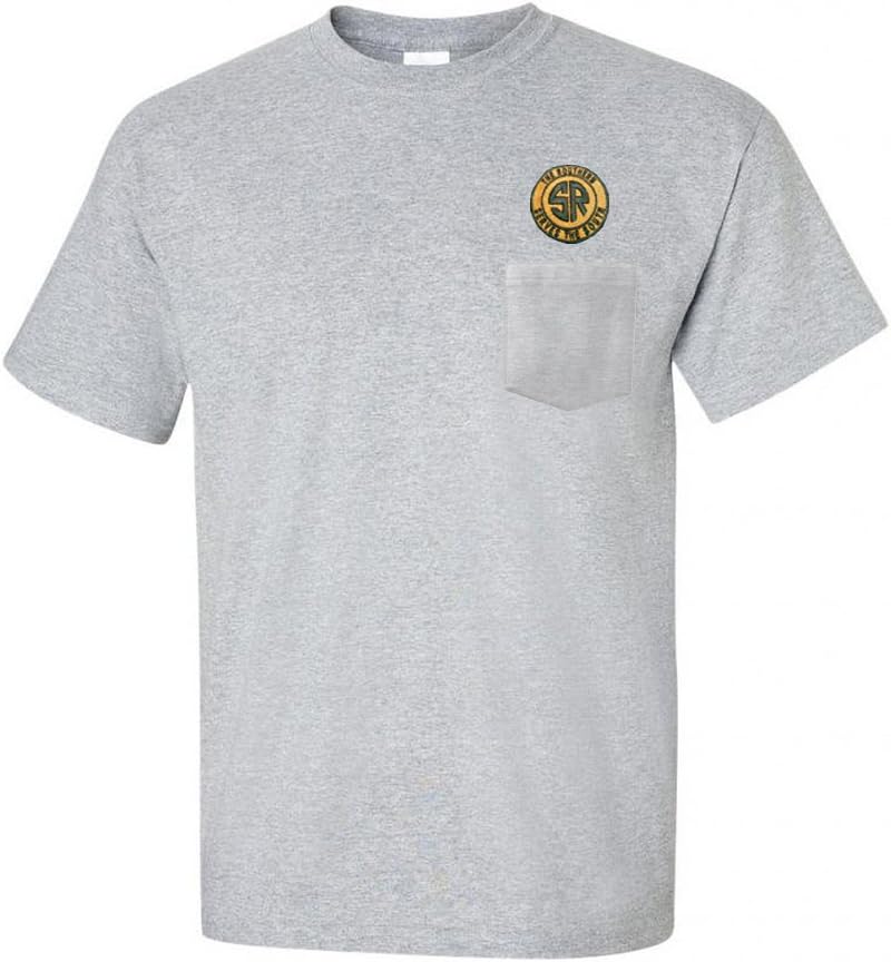 Daylight Sales Southern Railway Embroidered Pocket Tee [p27] - Sport Gray
