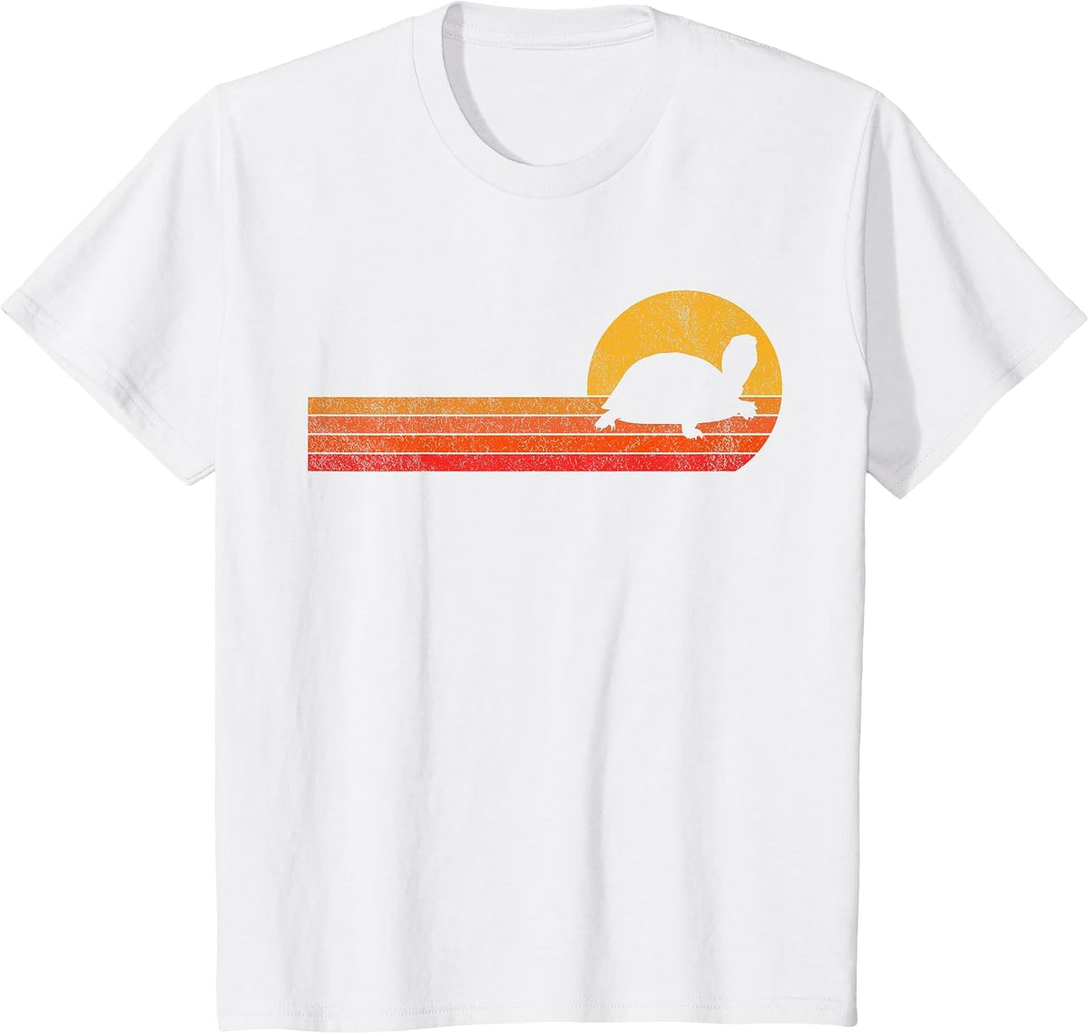 Tortoises Turtle Lover Funny Tortoise Retro T-Shirt - White