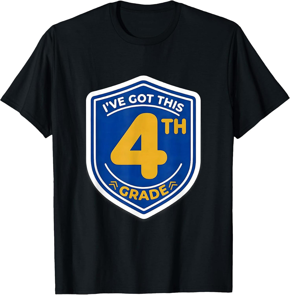 Men's I’ve Got This 4th Grade Funny Back To School Kids Teachers T-Shirt - Black