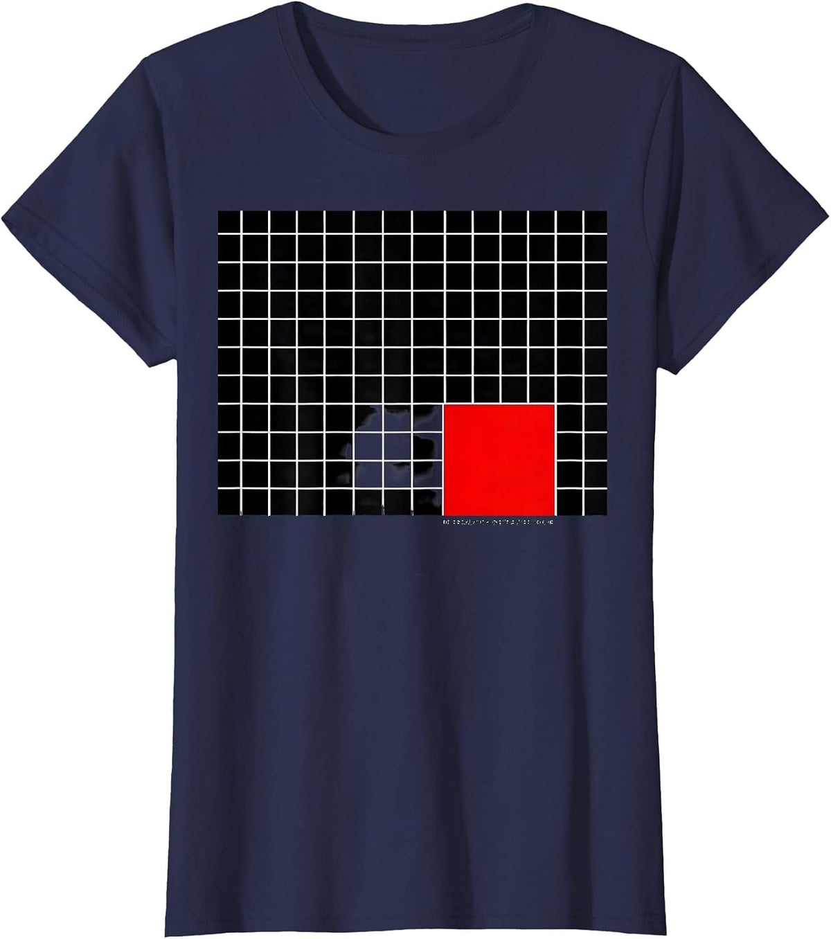 Women's De-Escalation: Distributed To One Funny Mental Health T-Shirt - Navy Blue
