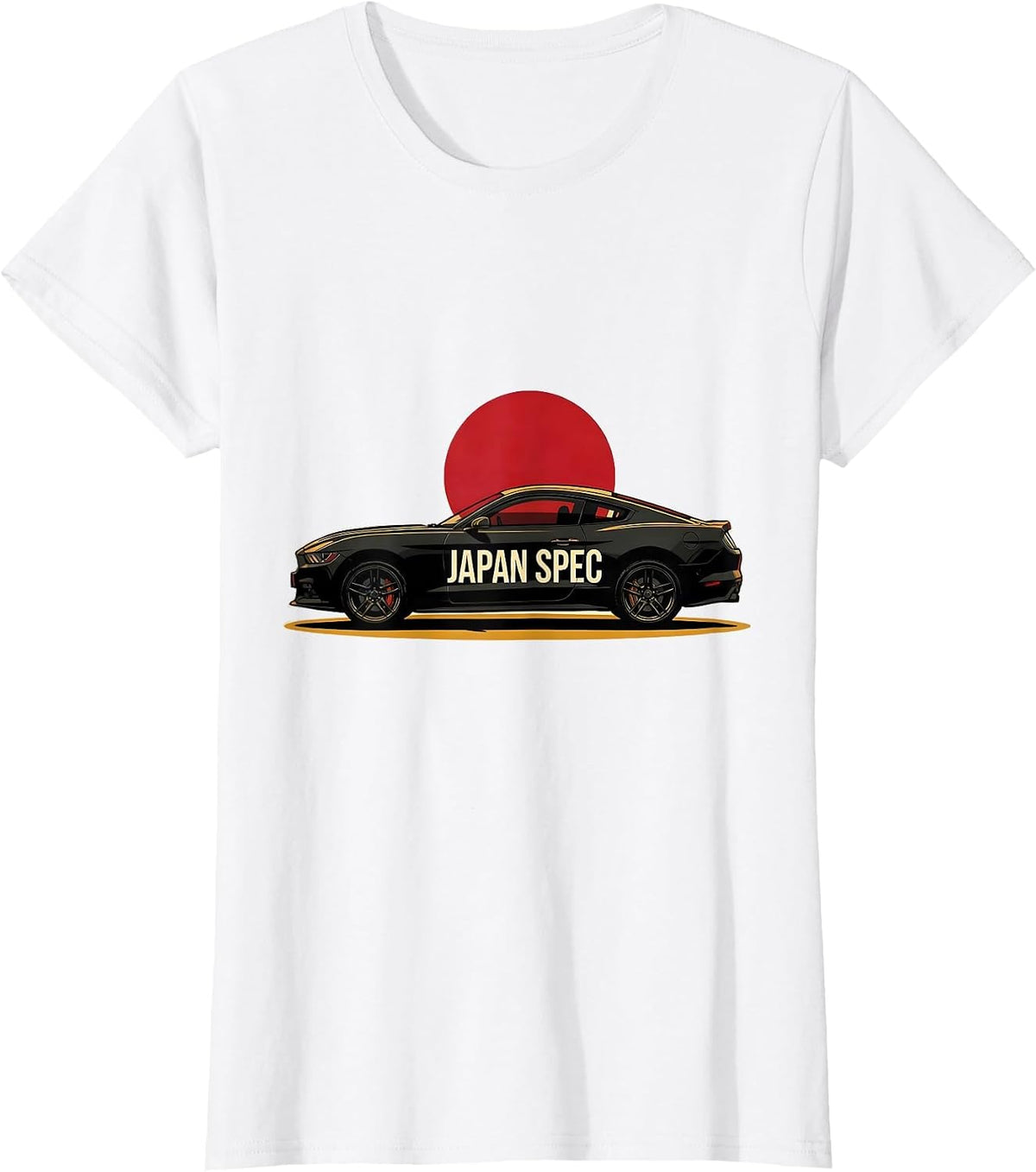 Japan Spec Retro Vintage JDM Drift Car Enthusiast Graphic T-Shirt - White