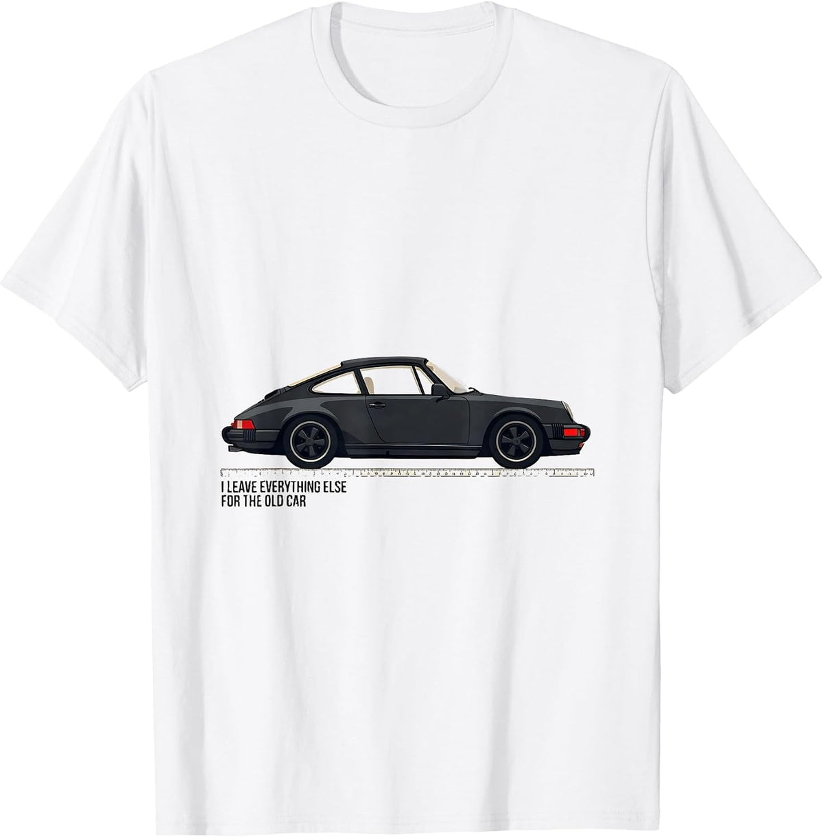 Men's I Leave Everything Else For The Old Car Classic Car Guy T-Shirt - White