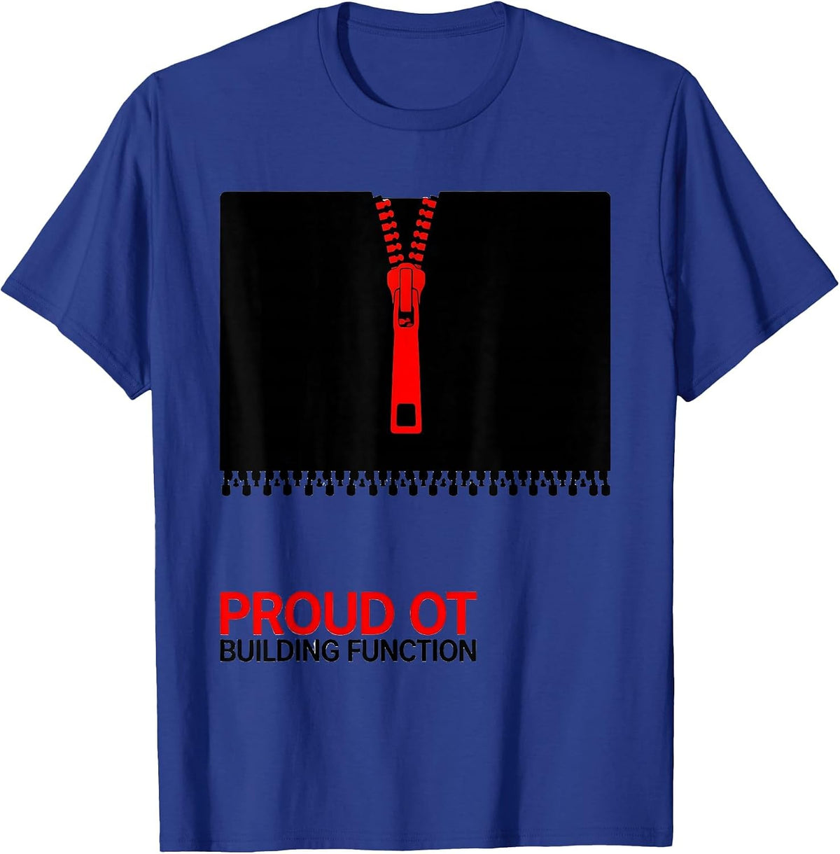 Proud OT Building Function Swiss International Occupational T-Shirt - Royal Blue