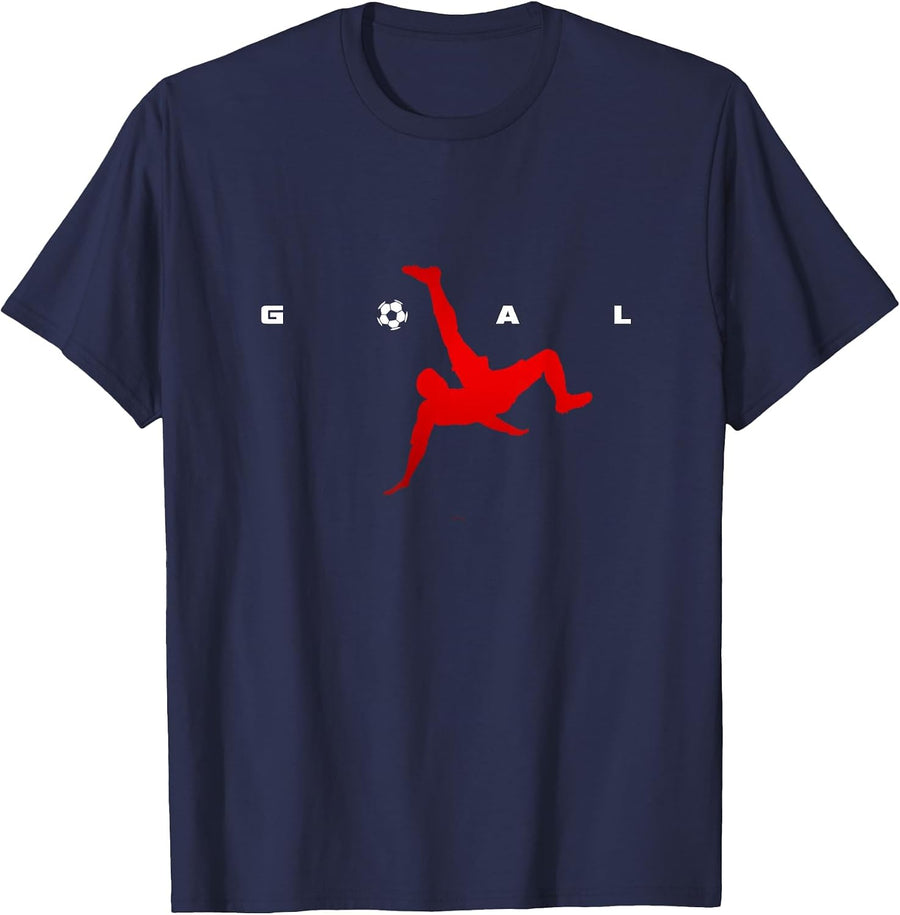 Soccer T-Shirt - Navy Blue