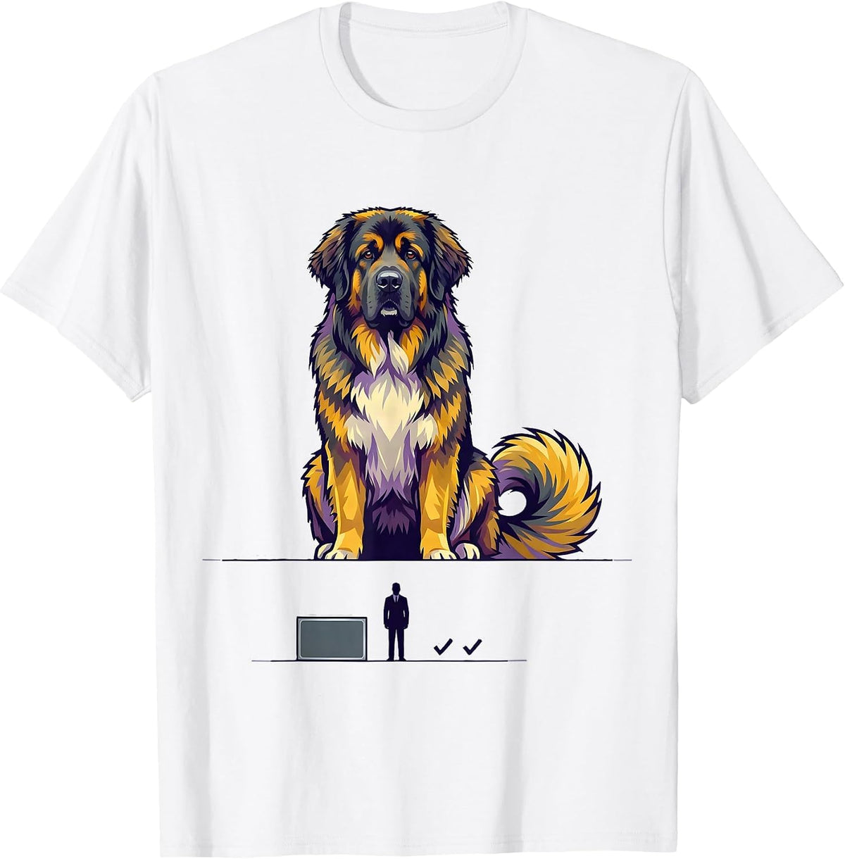 Men's Great Pyrenees Dog Owner Breed Pride Pet Humor T-Shirt - White