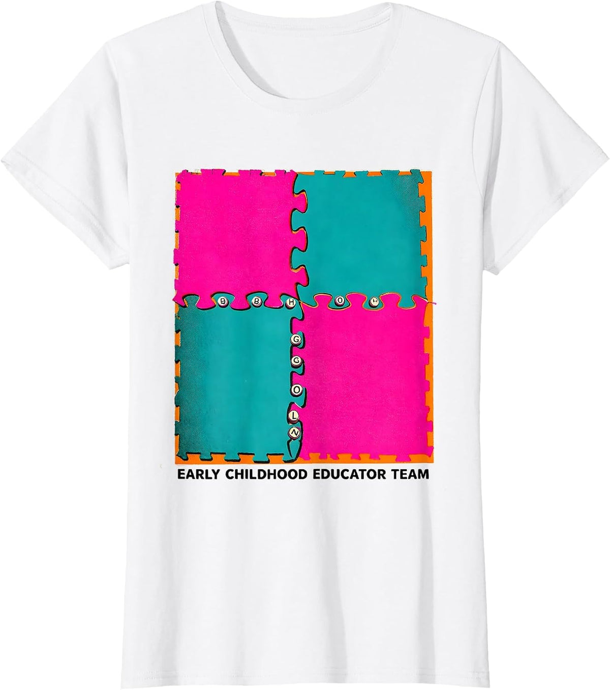 Early Childhood Educator Team Head Start Preschool Teacher T-Shirt - White