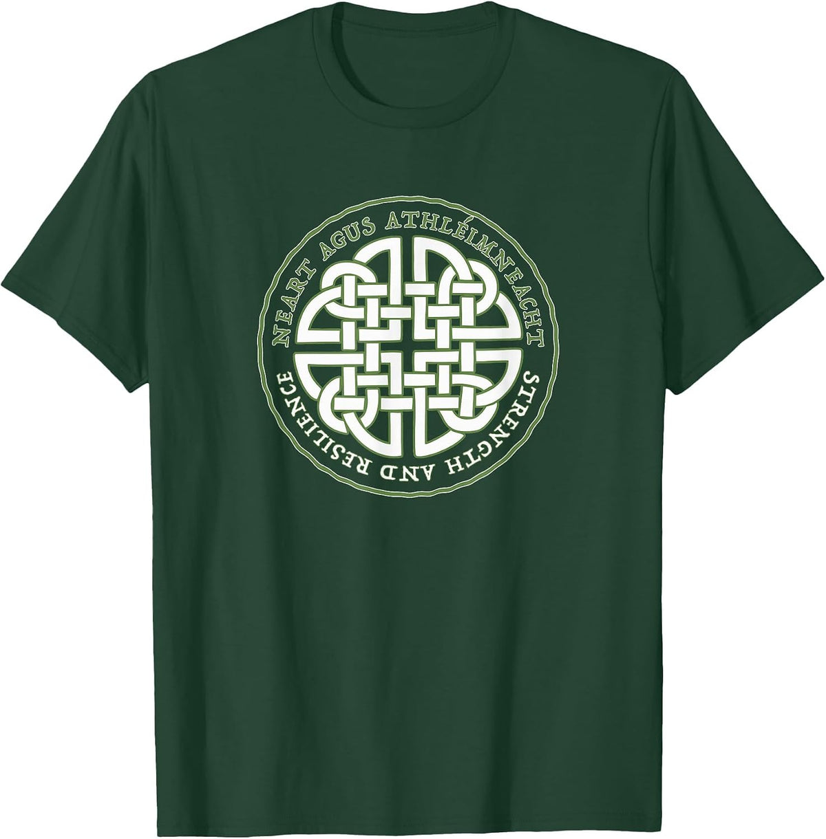 Celtic Heritage - Dara Knot T-Shirt - Dark Green