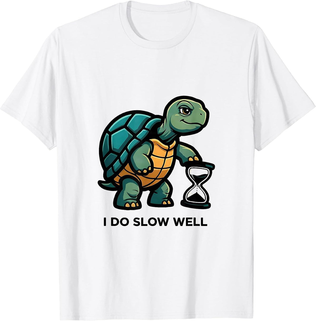Men's I Do Slow Well Funny Tortoise Lover Pet Owner Gift T-Shirt - White