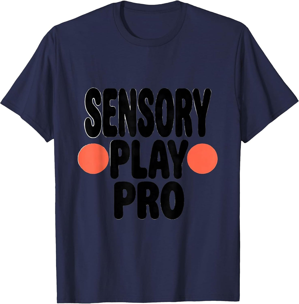 Men's Sensory Play Pro Occupational Therapy OT Student Playful T-Shirt - Navy Blue