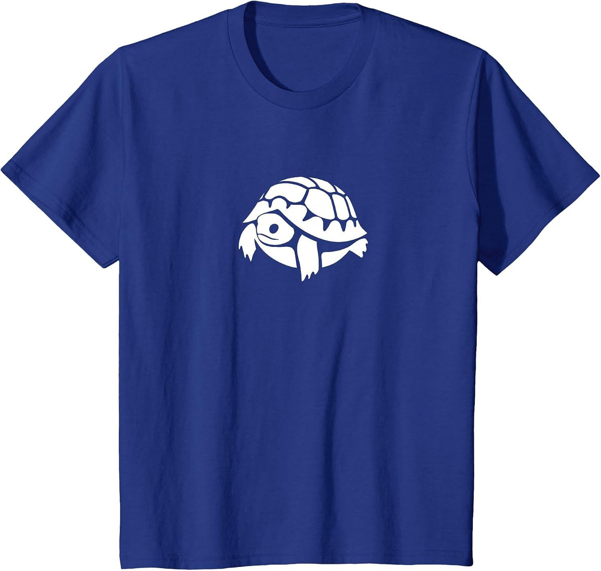 Cute Russian Tortoise, Stylized Design for Tortoise Lovers T-Shirt - Royal Blue