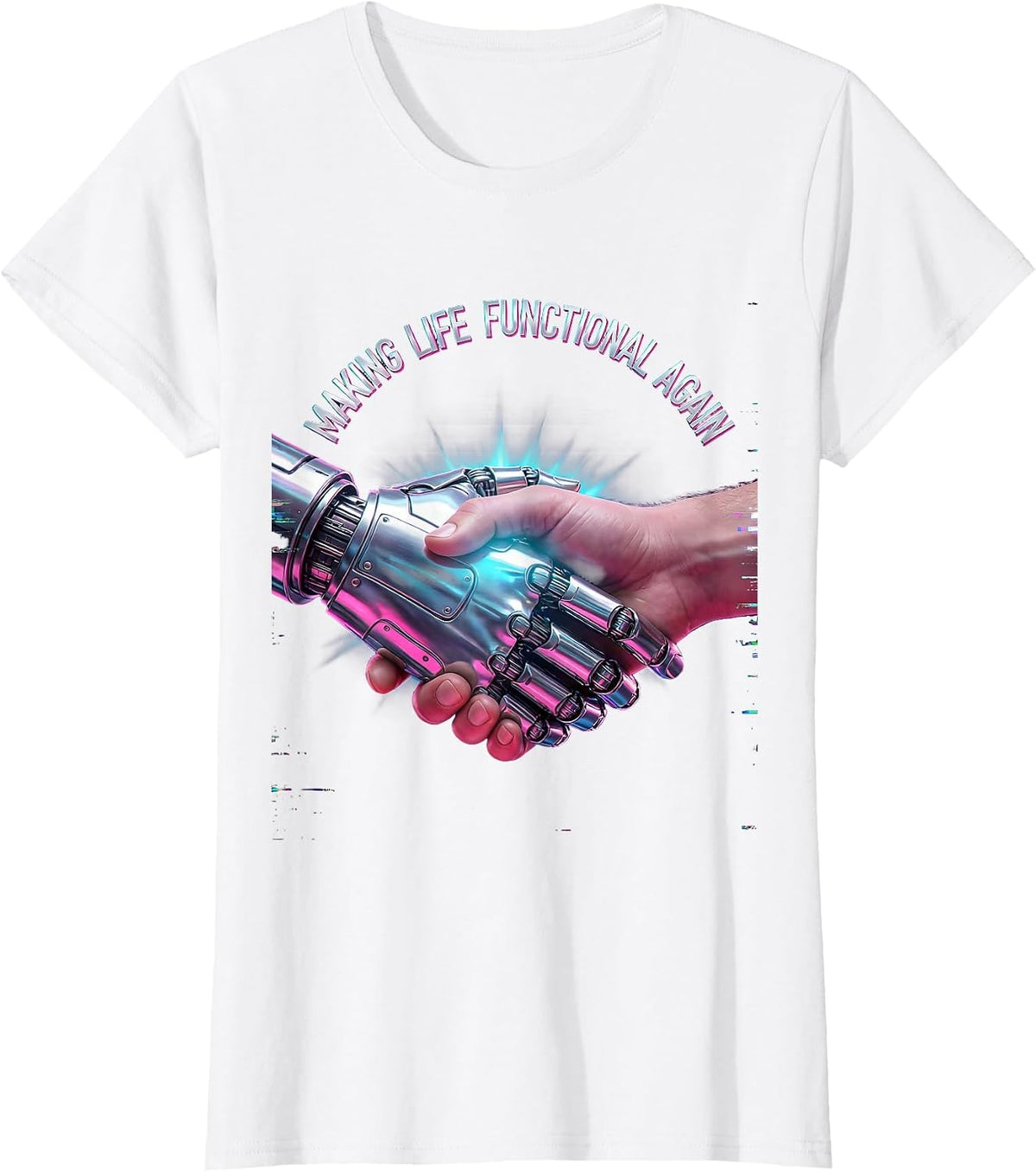 Women's Making Life Functional Again Occupational Therapy T-Shirt - White