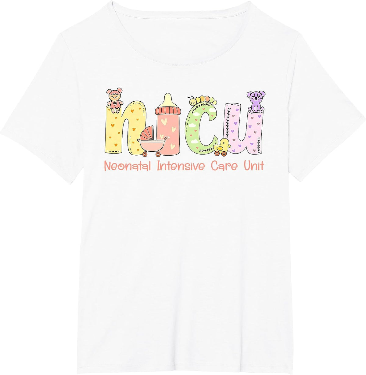 NICU Nurse Week Neonatal Intensive Care Unit NICU Nurses Day T-Shirt - White