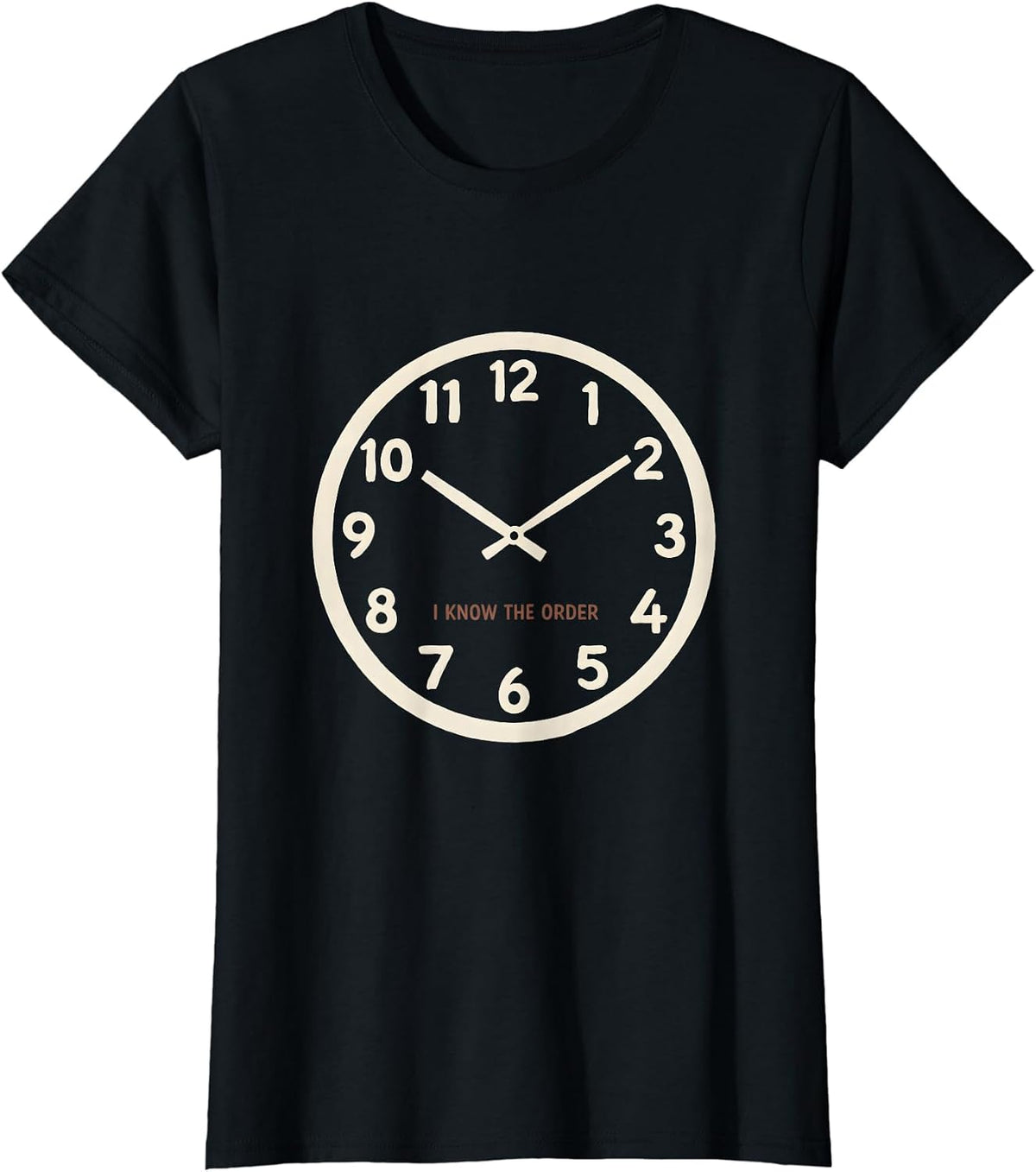 Women's I Know The Order Funny Mechanic Garage Car Guy Humor T-Shirt - Black