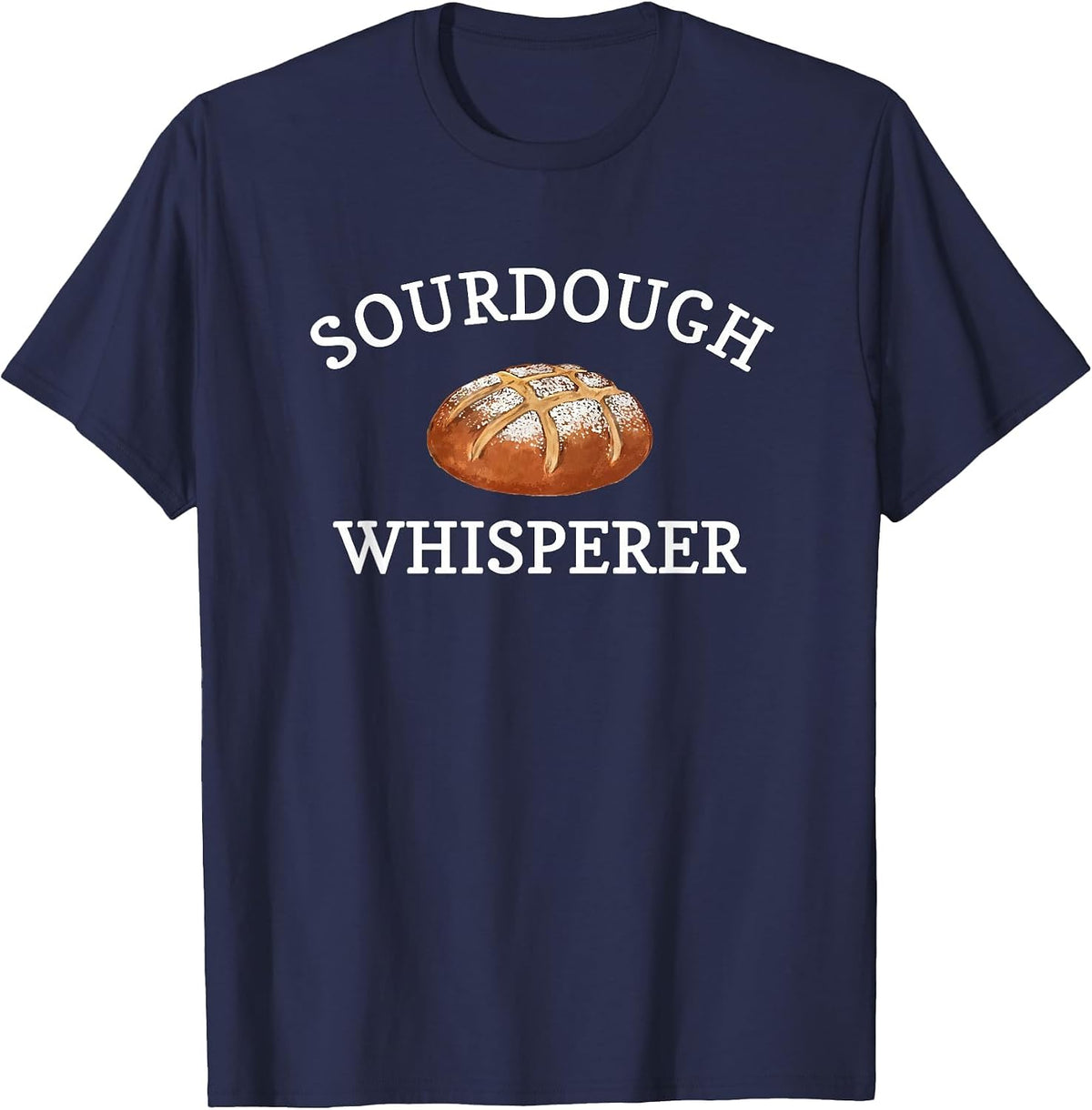 sourdough Whisperer, sourdough T-Shirt - Navy Blue