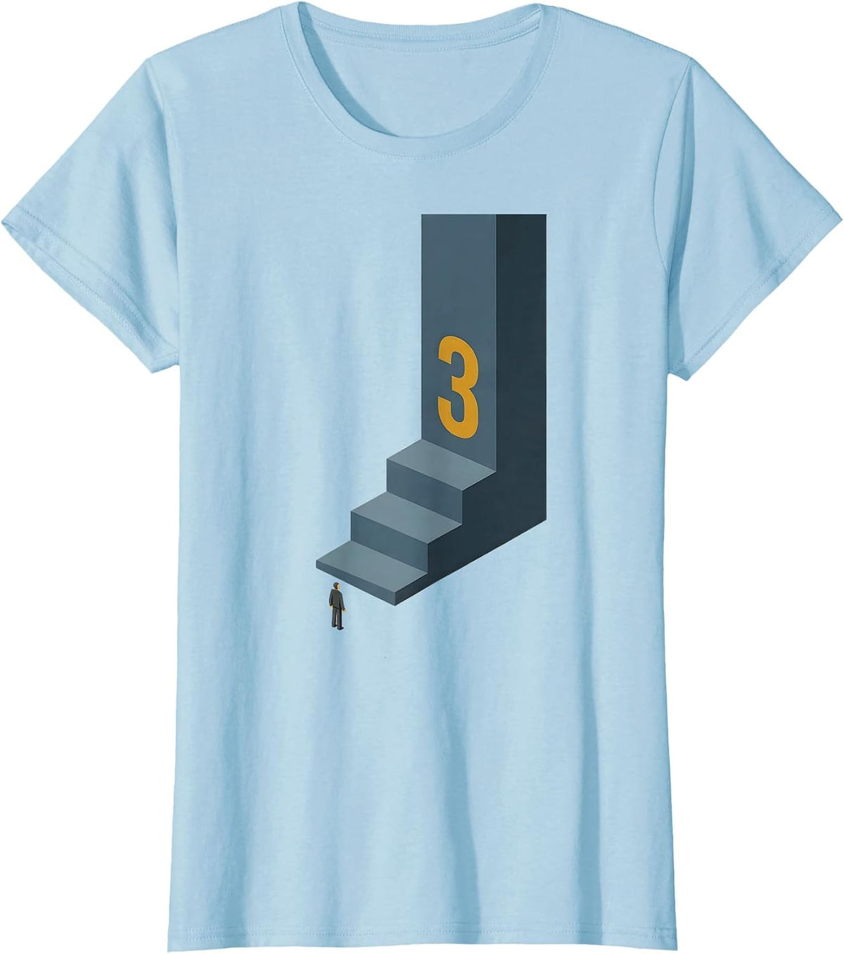 3 Back To School First Day Of School Teacher Student T-Shirt - Baby Blue