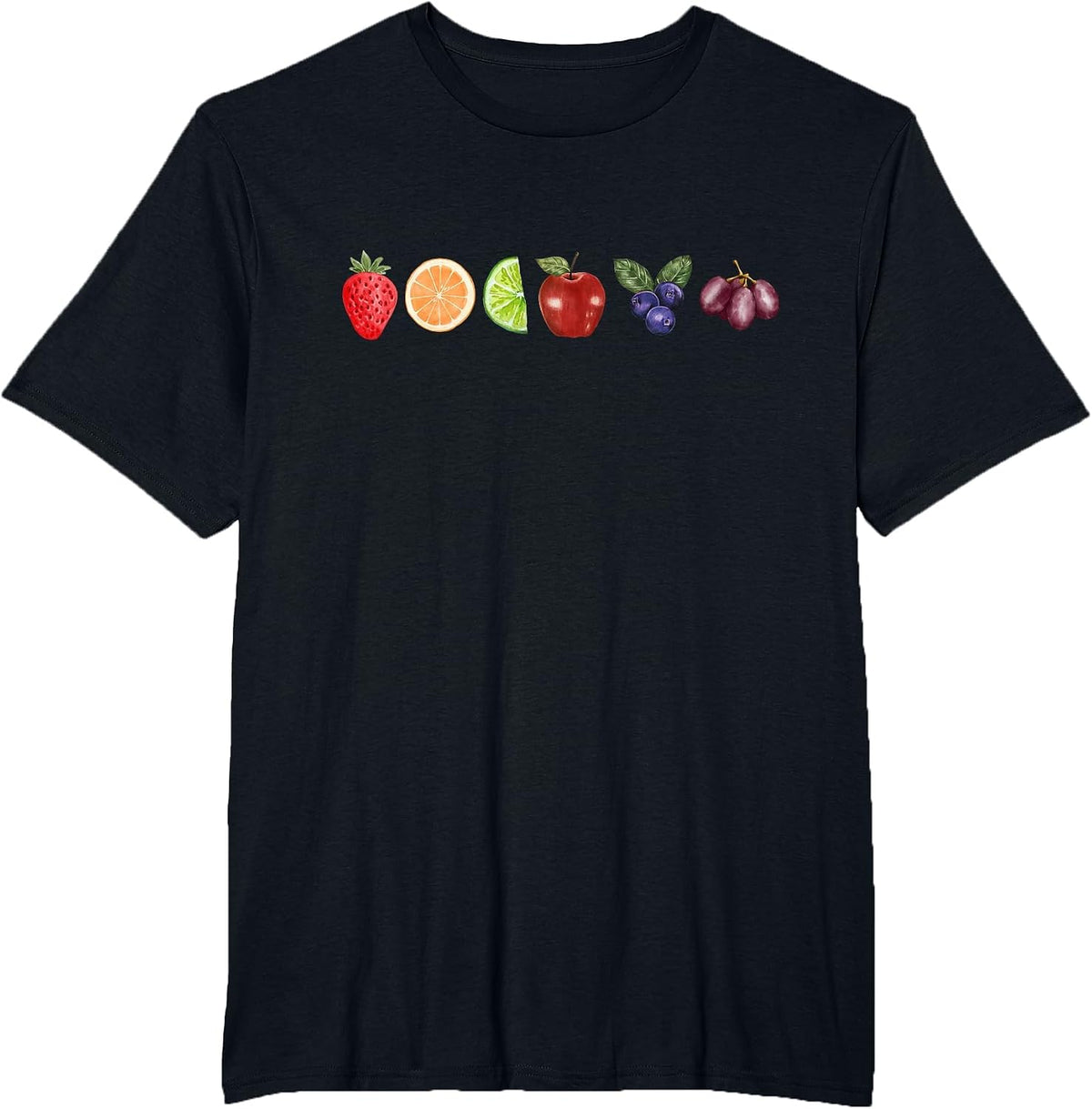 Fruity, Lesbian Subtle Pride, Subtle Bisexual Pride T-Shirt - Black