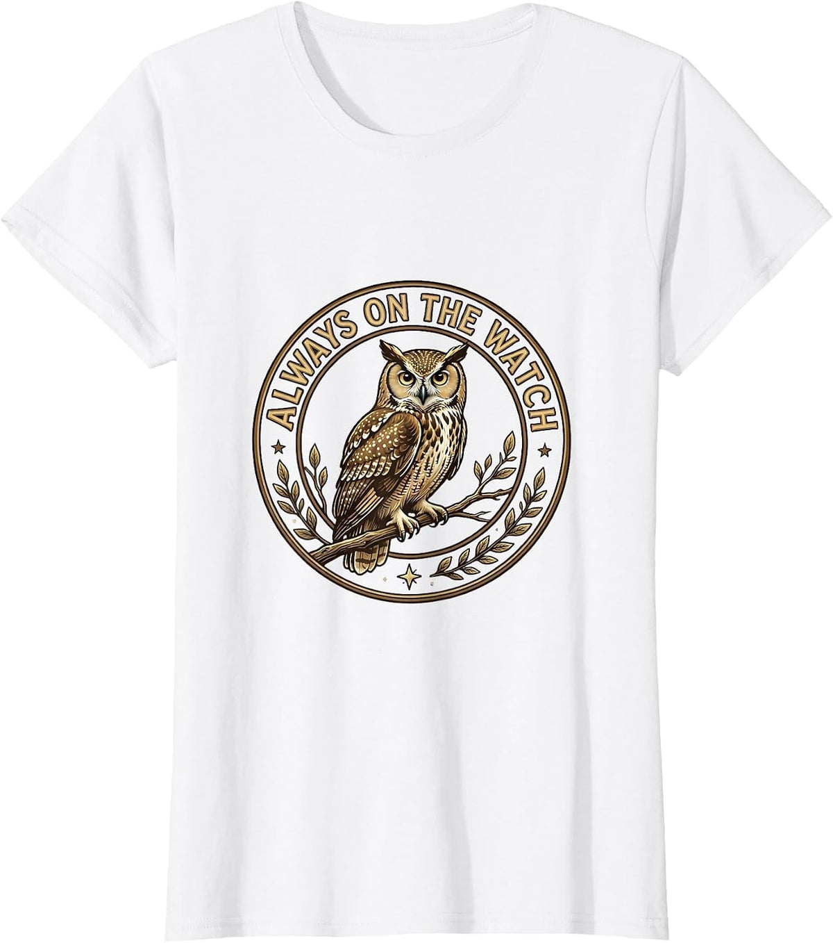 Always On The Watch Police Pride Design T-Shirt - White