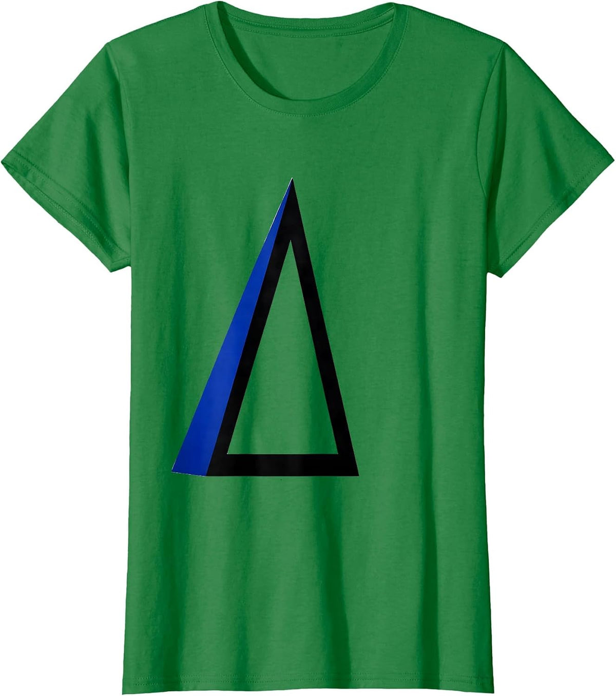 Women's Monumental Caret Funny Grammar Teacher Humor T-Shirt - Kelly Green