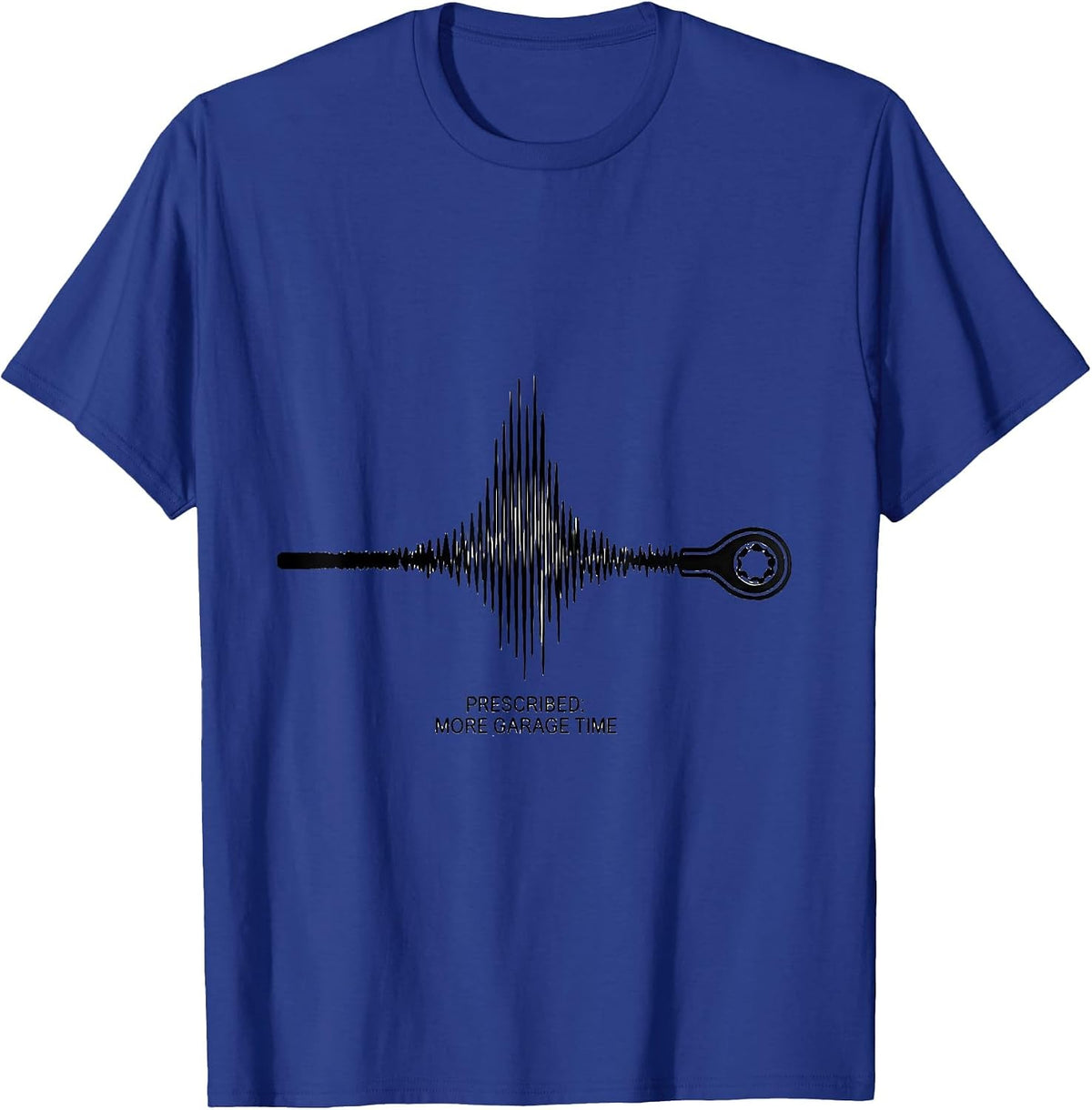 More Garage Time Auto Enthusiast Car Guy Mechanic Humor T-Shirt - Royal Blue