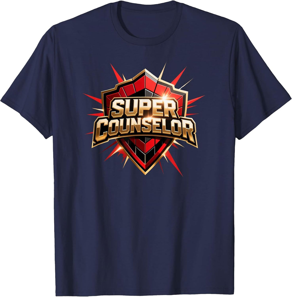 Super Counselor T-Shirt - Navy Blue