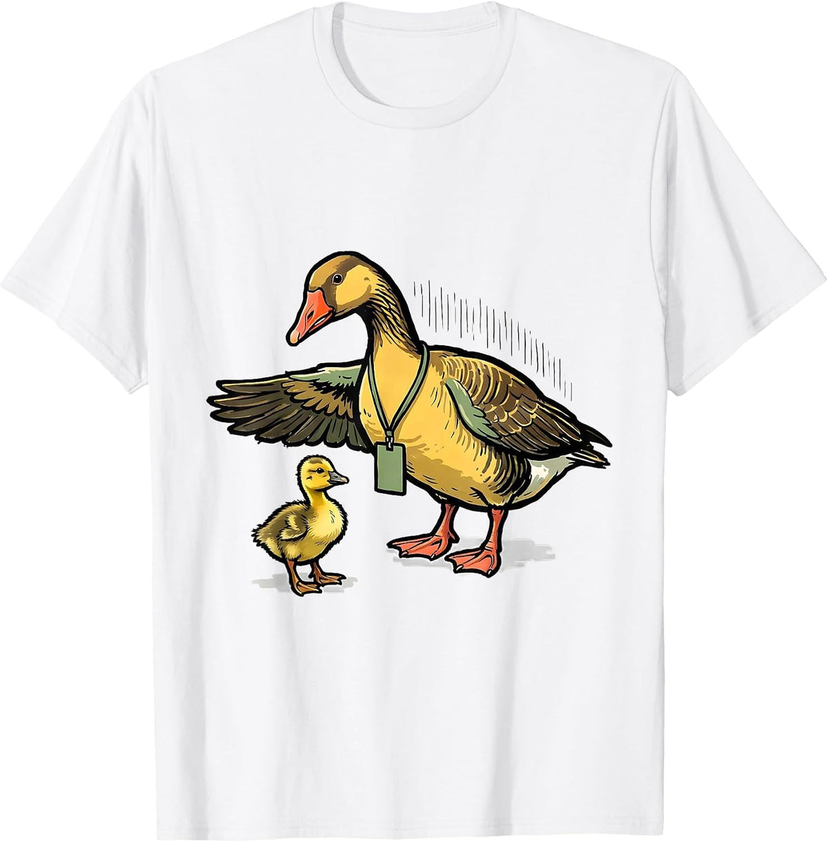 Men's Silly Goose Mental Health Counselor Funny Therapist T-Shirt - White