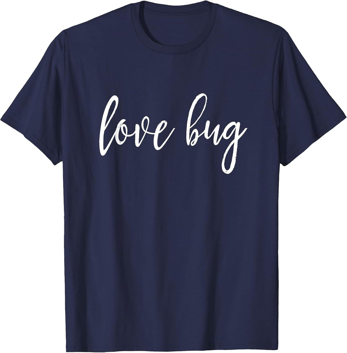 Love Bug for Valentine's Day T-Shirt - Navy Blue