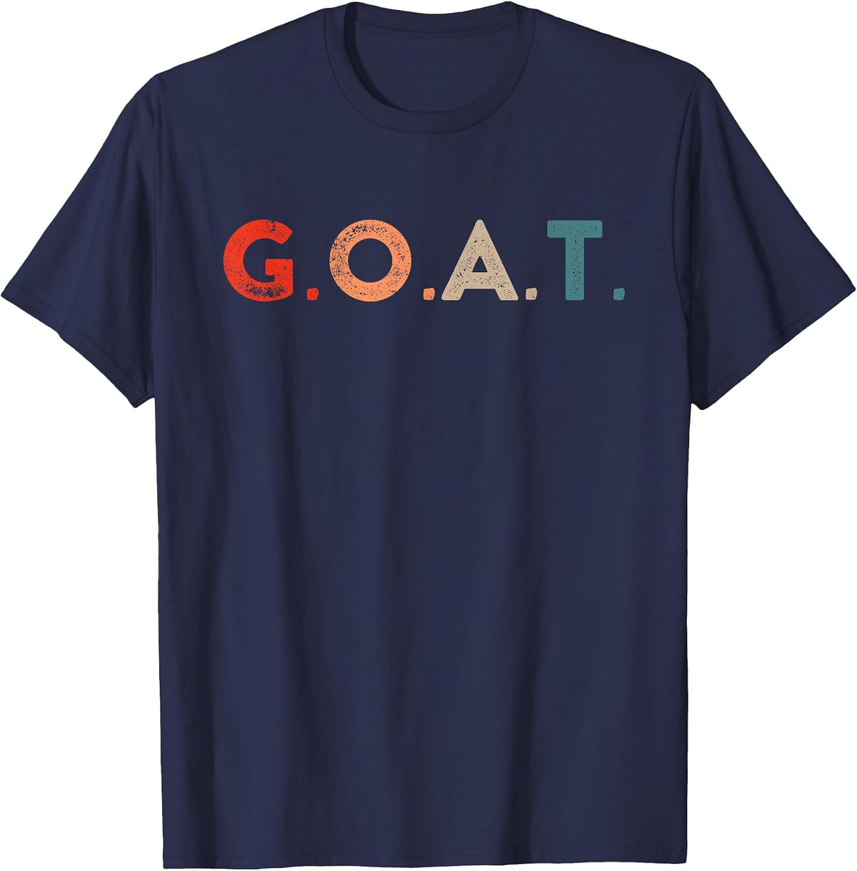 Goat G.o.a.t. T-Shirt - Navy Blue