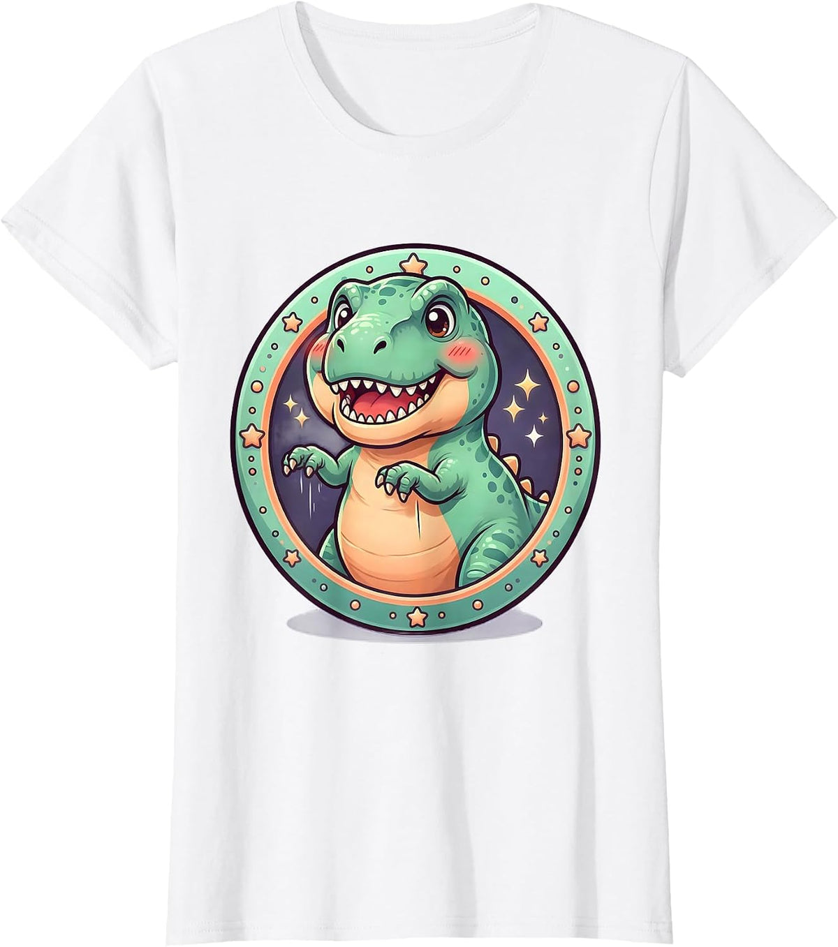 Funny T-Rex Arms Too Short To Clap Dinosaur T-Shirt - White