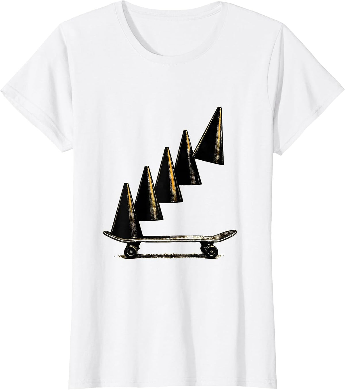 Women's Therapy Cone Occupational Therapy Humor OT Month T-Shirt - White