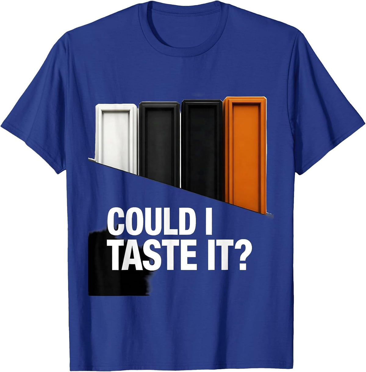Could I Taste It Brutalist Periodic Table Science Teacher T-Shirt - Royal Blue
