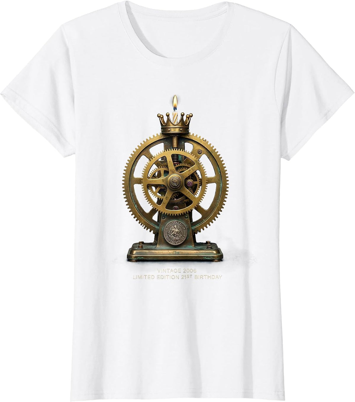 Vintage 2006 Limited Edition 21st Birthday Birthday Gift T-Shirt - White