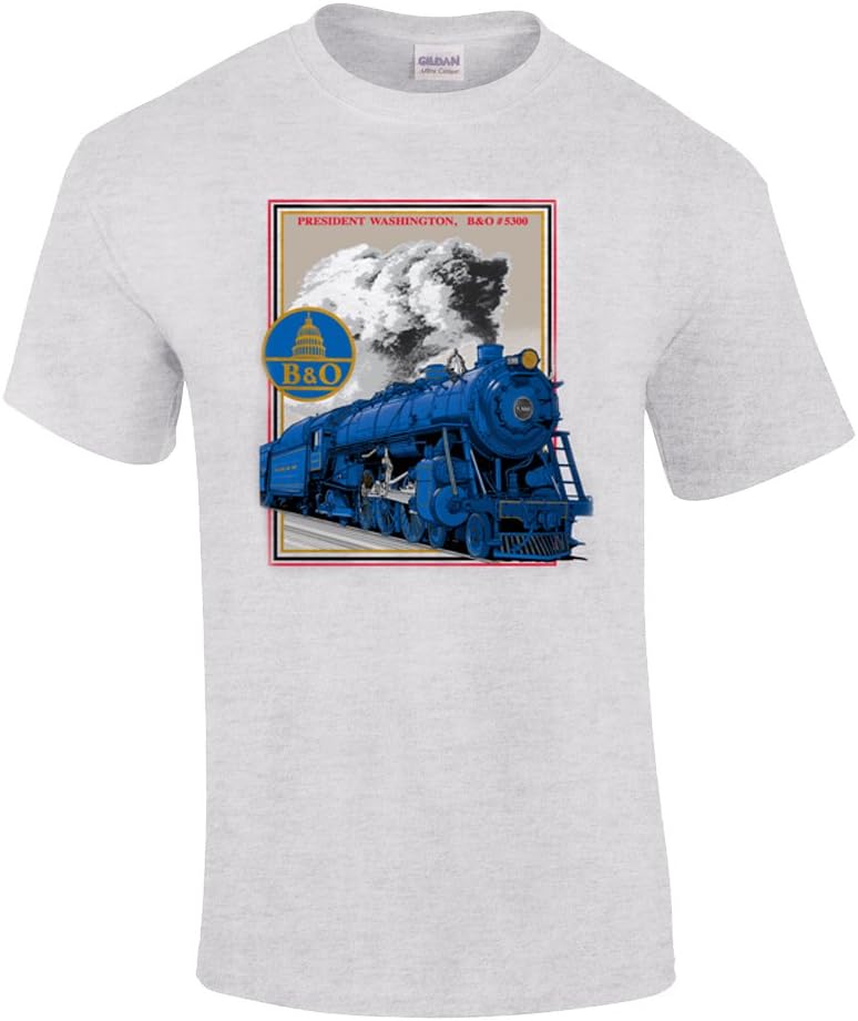 Daylight Sales Baltimore & Ohio Pacific Authentic Railroad T-Shirt [10021] - Kids Grey