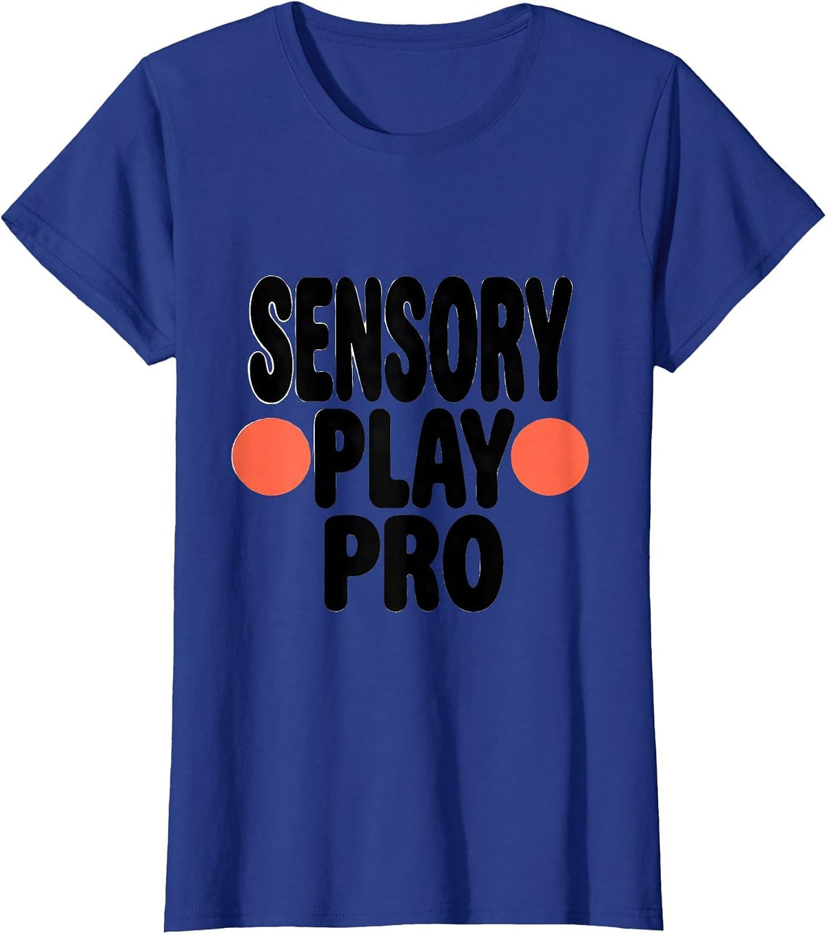 Women's Sensory Play Pro Occupational Therapy OT Student Playful T-Shirt - Royal Blue