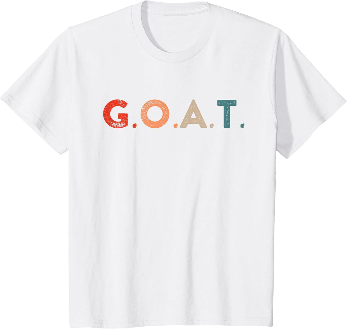 Goat G.o.a.t. T-Shirt - White