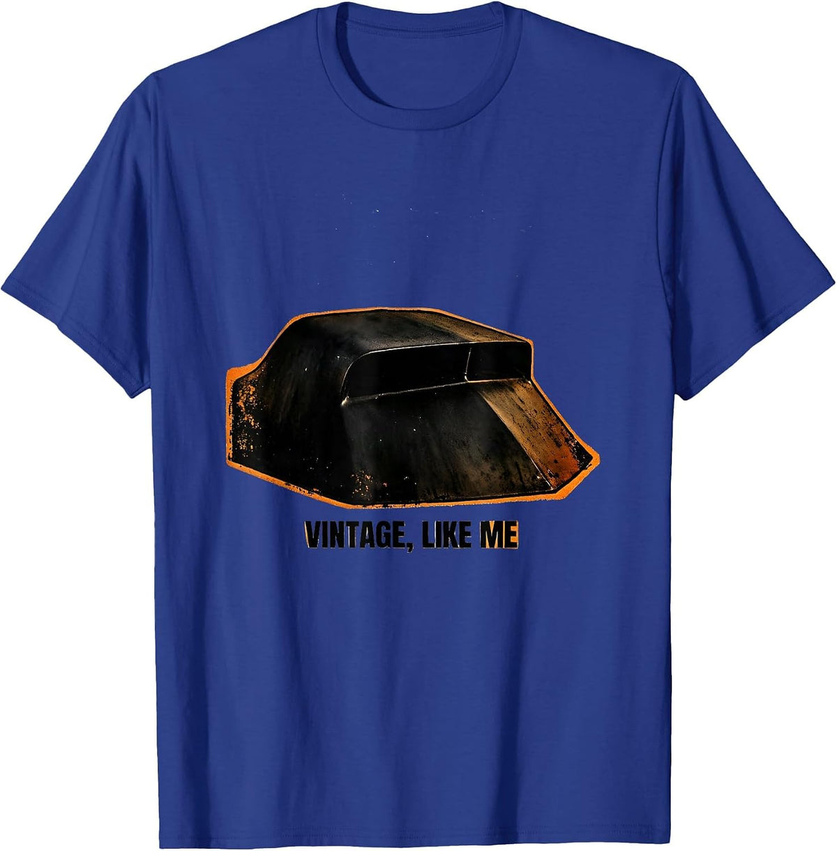 Vintage, Like Me Classic Muscle Car Enthusiast Pride T-Shirt - Royal Blue