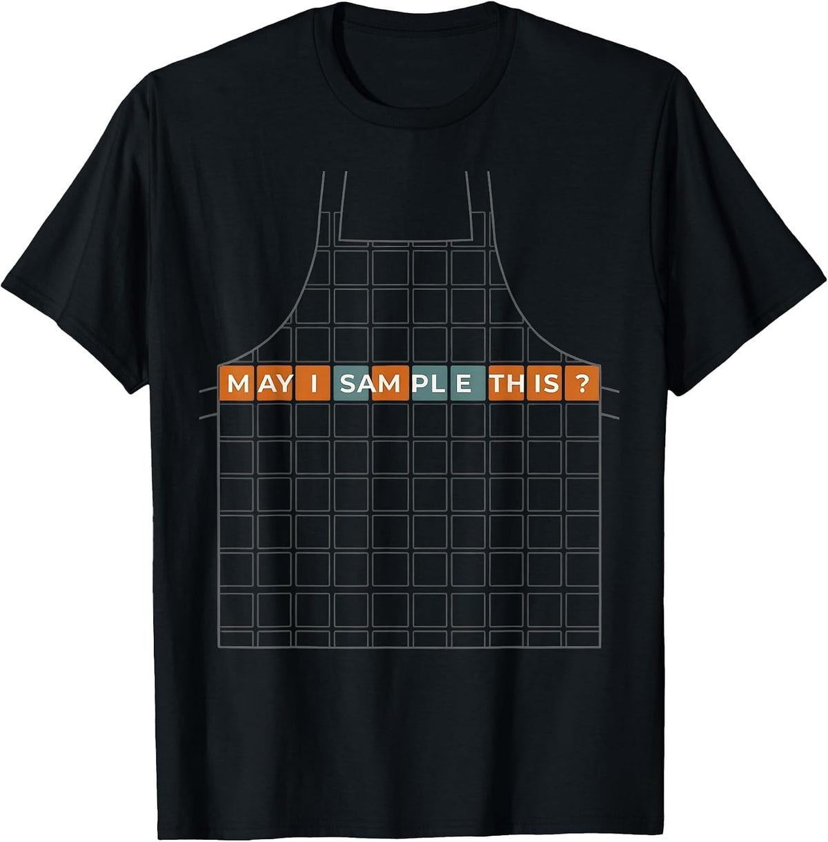 Men's May I Sample This Funny Periodic Table Science Teacher Gift T-Shirt - Black