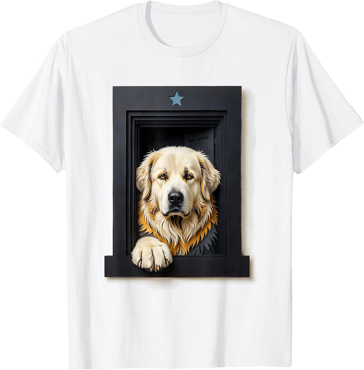 Men's Great Pyrenees Dog Breed Funny Pet Lover Gift T-Shirt - White
