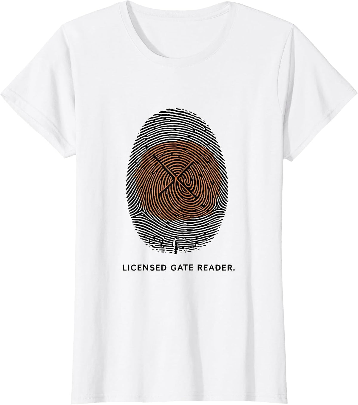 Licensed Gate Reader Manual Transmission Car Guy Mechanic T-Shirt - White