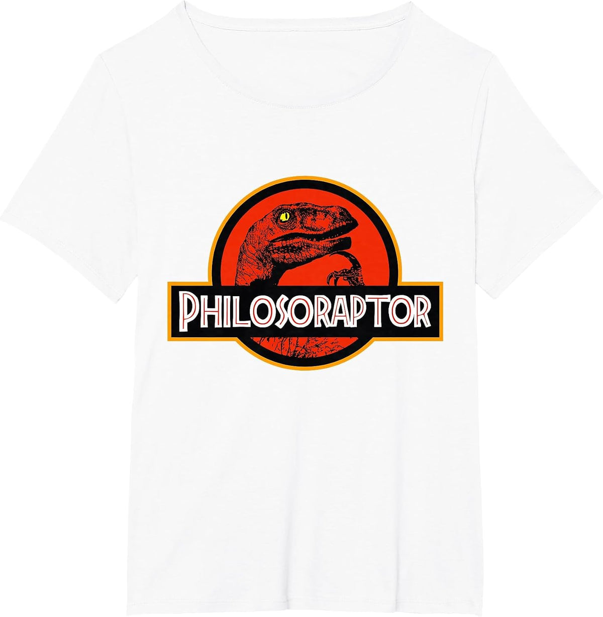 Philosoraptor Meme - Philosophy Dinosaur T-Shirt - White
