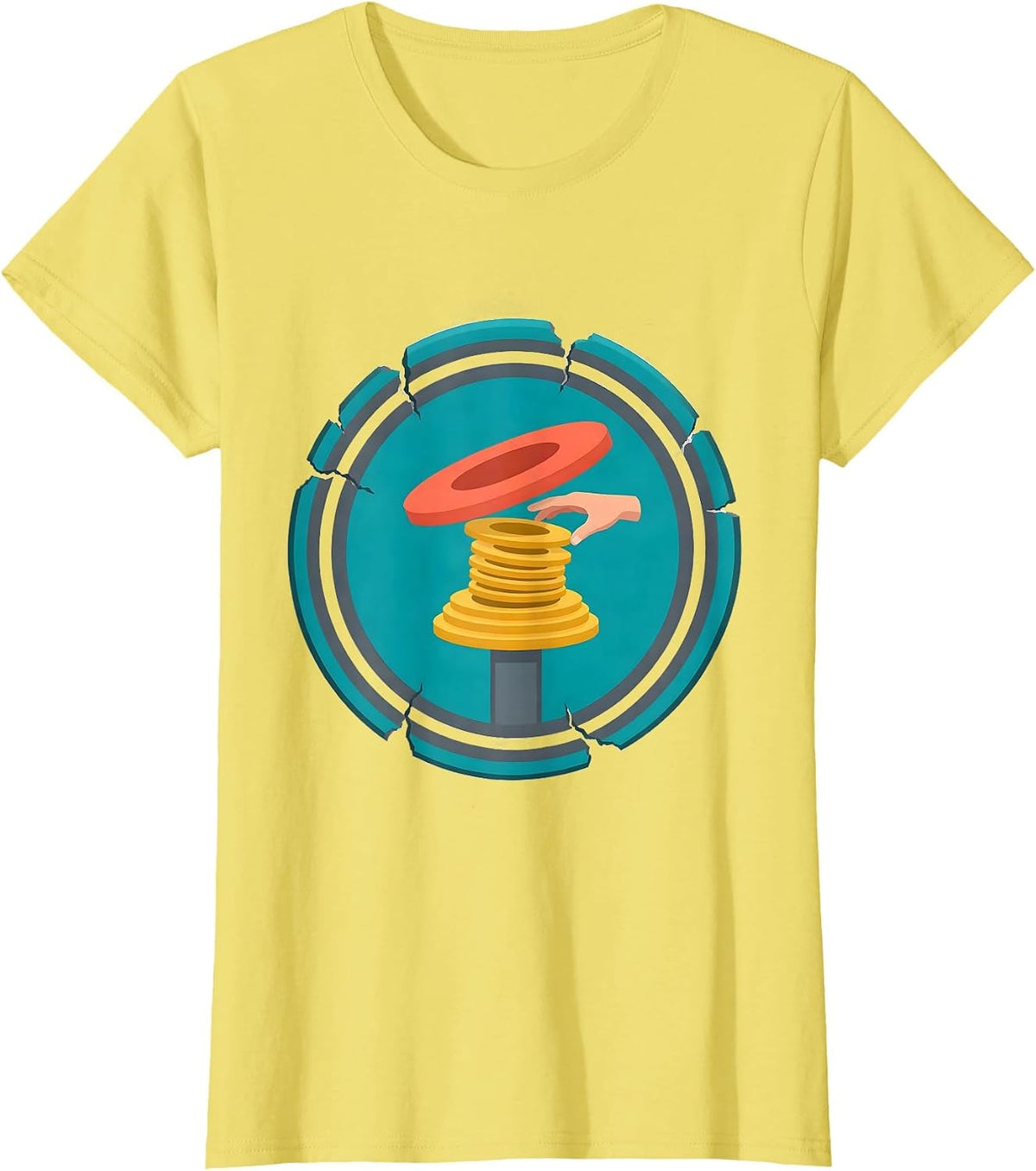 Sealed Badge Occupational Therapy Work Humor T-Shirt - Lemon Yellow
