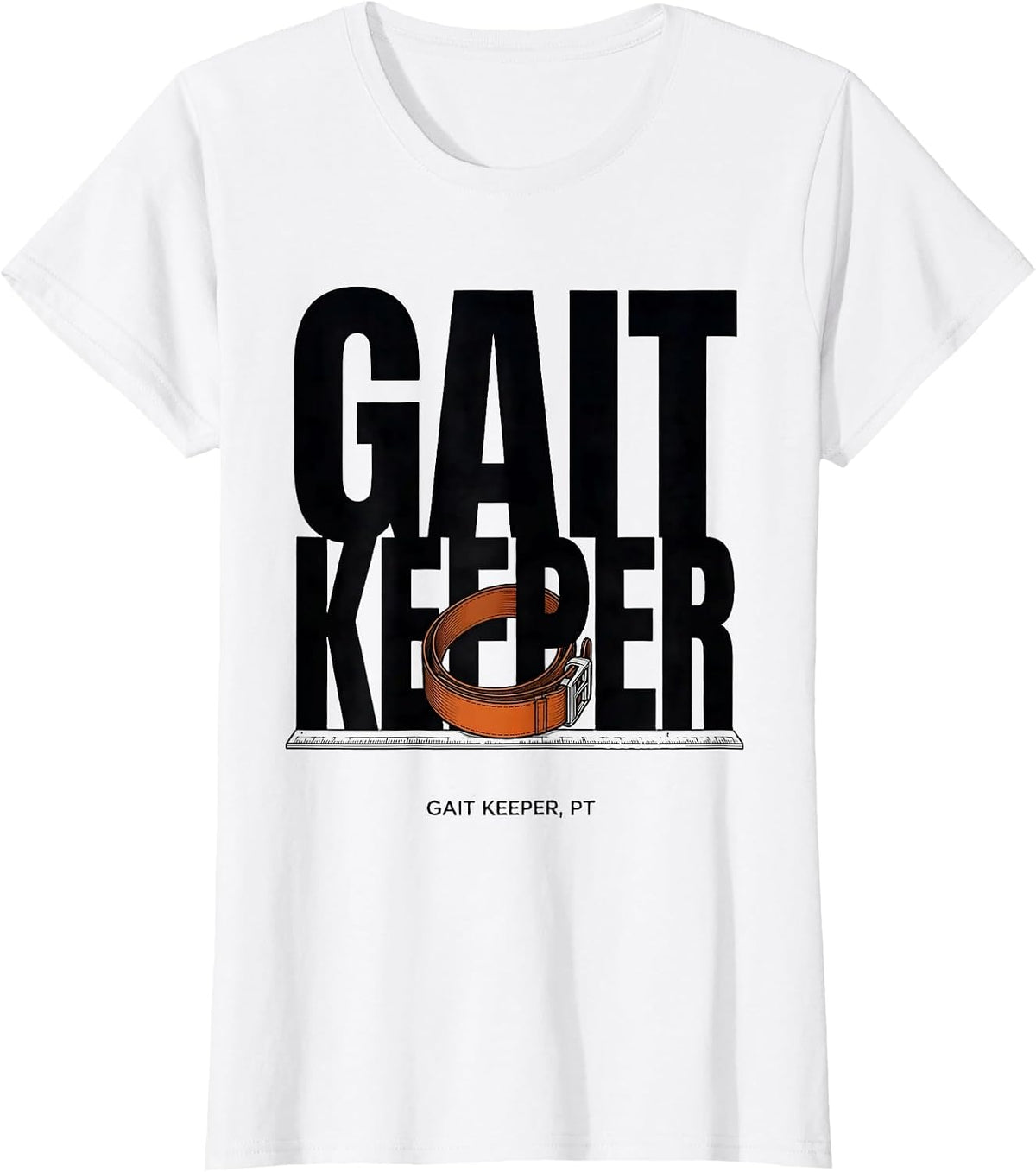 Women's Gait Keeper PT Occupational Therapy Halloween Trick T-Shirt - White